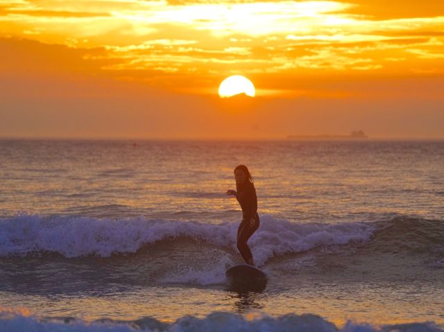 🏄‍♀️선셋 서핑, 경험해보고 싶다면? 만리포 <MLP 서프>