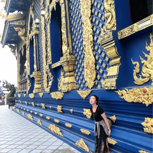 清萊藍廟🔵 來感受藍色的美