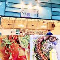 Superb food at Sabio by the Sea