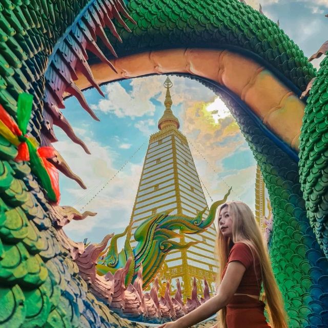 🐉 วัดพระธาตุหนองบัว | ไปเยือนอุบลต้องห้ามพลาด