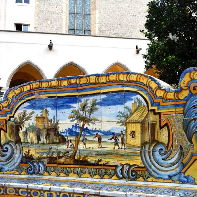 意大利 Napoli🔶 Chiostro di Santa Chiara