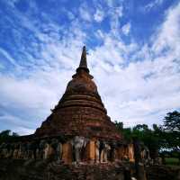 วัดที่ 65 โบราณสถานวัดช้างล้อม สุโขทัย