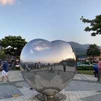 《新北》看夕陽的好地方～八里左岸公園！