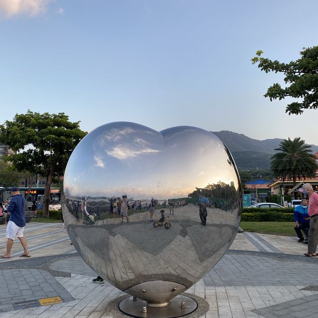 《新北》看夕陽的好地方～八里左岸公園！