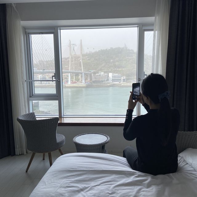 사진찍기 너무 좋은 브릿지뷰 여수호텔