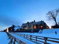 Winter fun in Quebec City.