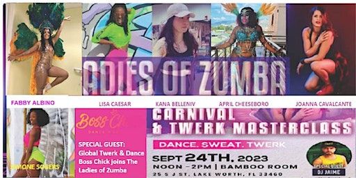 The Fabulous Ladies of Zumba & Boss Chick : Carnival & Twerk Masterclass | Bamboo Room