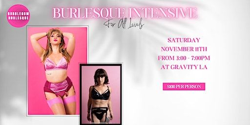 Burlesque Intensive | Gravity Space