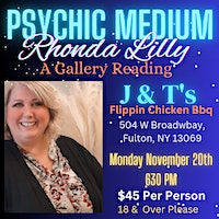 Psychic Medium Rhonda Lilly @ J & T's | 504 West Broadway, Fulton, NY 13069, USA