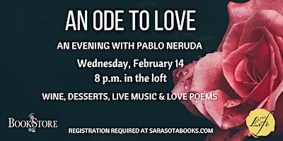 An Ode to Love: A Special Valentine's Evening at Bookstore1Sarasota | Bookstore1Sarasota