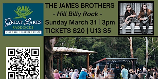Twilight in the Back Paddock with "The James Brothers" | Great Lakes Paddocks