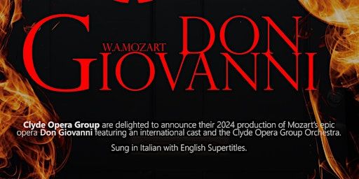 DON GIOVANNI opera by W.A. Mozart | Renfield Centre- Blythswood Hall