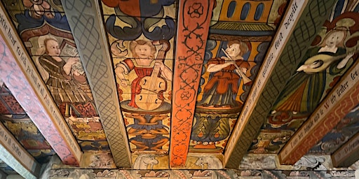 Behind the conservation curtain - painted ceilings | Crathes Castle