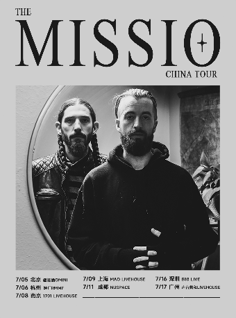 【秀動x掌樂無限聯合呈獻】"I See You" - 美國獨立搖滾樂隊MISSIO首次巡演 深圳站｜演唱會 | 深圳B10現場