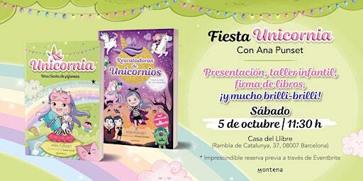 Presentación Unicornia con Ana Punset | Casa del Llibre