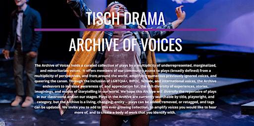 Archive of Voices 2024 — Escaping the Binary: Trans Artists In Dialogue | Bobst Library | 2nd Floor | Chase North Reading Room