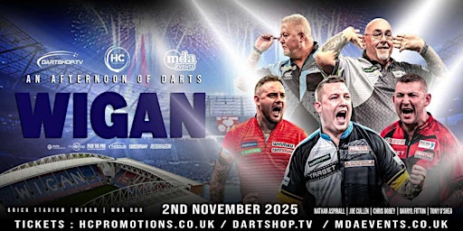 An Afternoon at The Darts - Wigan | The Brick Community Stadium