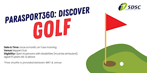 Parasport 360: Discover Golf | Keppel Club