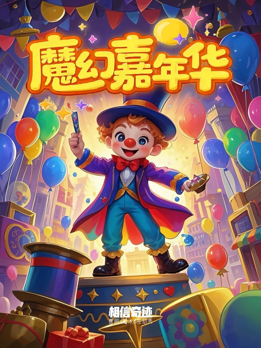 平湖站·歡樂魔法秀《魔幻嘉年華》｜相信奇蹟MagicLive｜兒童親子 | 平湖文體中心