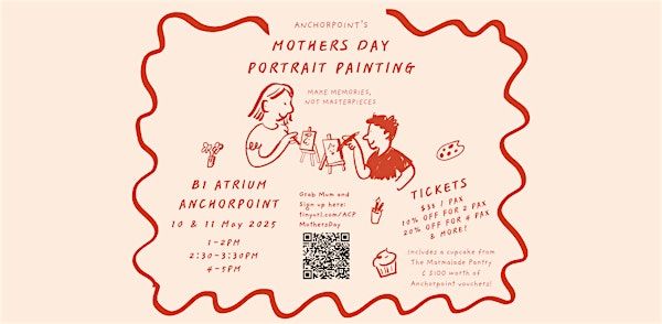 Anchorpoint's Mothers Day Portrait Painting | Anchorpoint