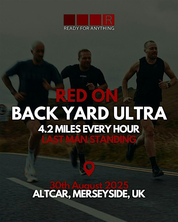 Red On Back Yard Ultra | Altcar Training Camp