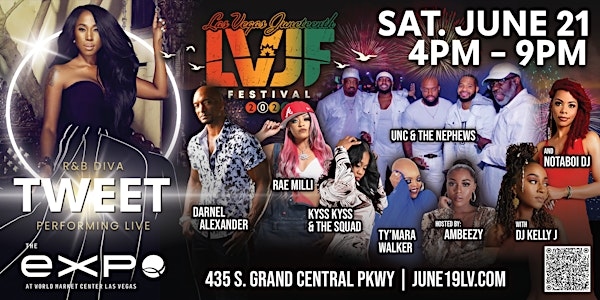 24th Annual Las Vegas Juneteenth Festival | The Expo at World Market Center