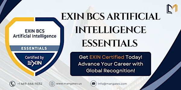 EXIN BCS Artificial Intelligence Essentials 1 Day Training in Austin, TX | Regus