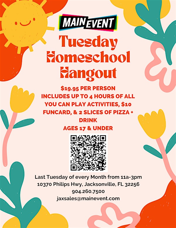 Tuesday Homeschool Hangout | Main Event Jacksonville
