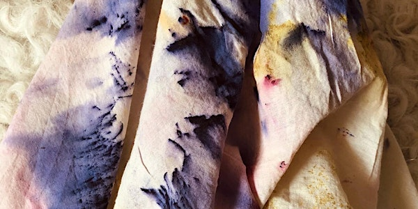 Botanical Print: Make Magic on Fabric With Flowers | ARTlington Studios at 618 Arlington St