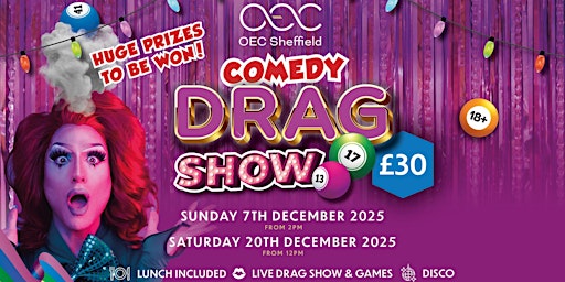 Comedy Drag Lunch | The OEC Sheffield