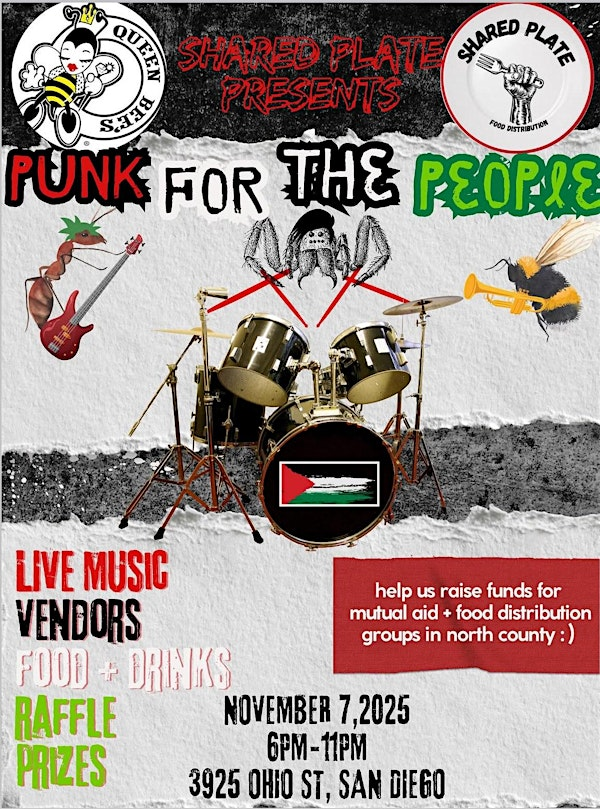 PUNK FOR THE PEOPLE | Queen Bee's Art and Cultural Center