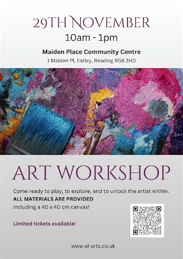 Art Workshop in Reading, UK | Maiden Place Community Centre