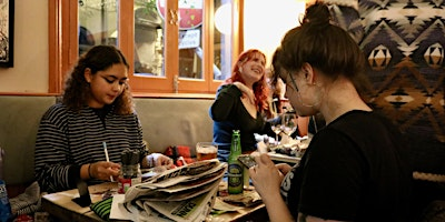 Collage Workshop at The Earth & Stars Pub | Earth & Stars
