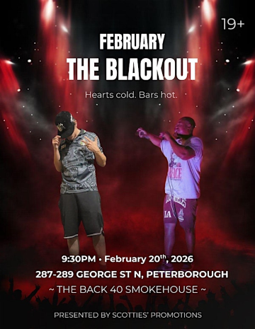 February The Black-Out | The Back 40 Smoke house