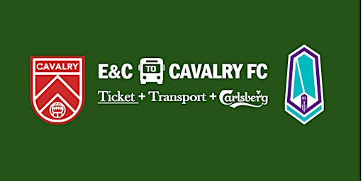Cavalry vs Pacific FC:     Ticket + Transport + Carlsberg | Elephant & Castle