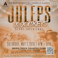 North Carolina Triangle Alphas present: Juleps & Jockeys™ Derby Experience | Brier Creek Country Club