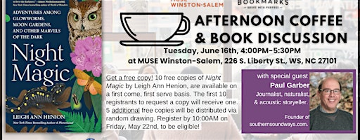 "Afternoon Coffee & Book Discussion" | MUSE Winston-Salem