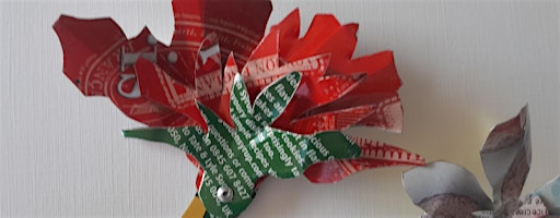 Create a Bouquet of Colourful Flowers using Recycled Tin | Off The Rails Arthouse