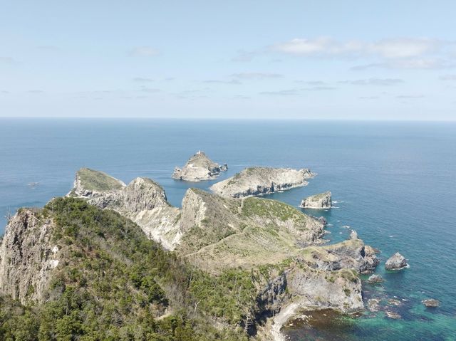 隠岐諸島の最北端「白浜海岸」