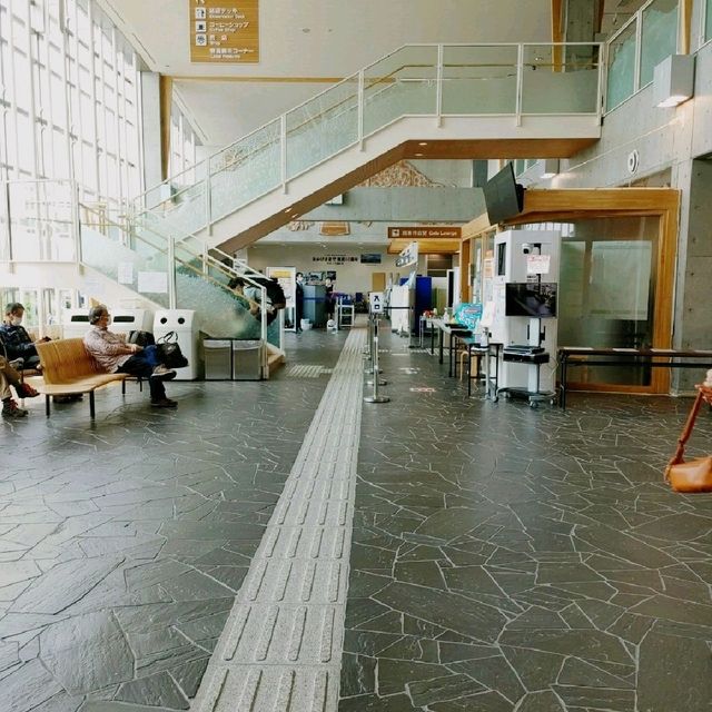 眺望絶佳　利尻空港