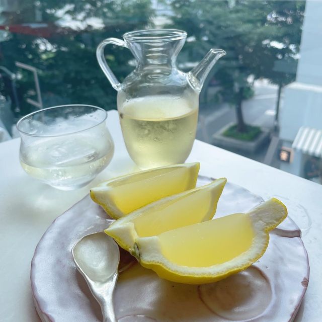 레몬젤리가 있는 서울 인사동 찻집 🍵⠀