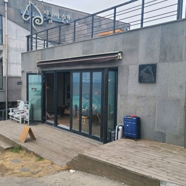 <트라이브>애월카페거리 애월바다뷰가 예술인 뷰 좋은카페