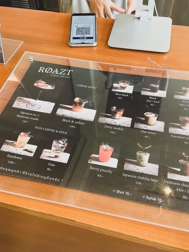Roazt เช้าจิบกาแฟ ตอนเย็นจิบเบียร์ นั่งชิลล์ๆ