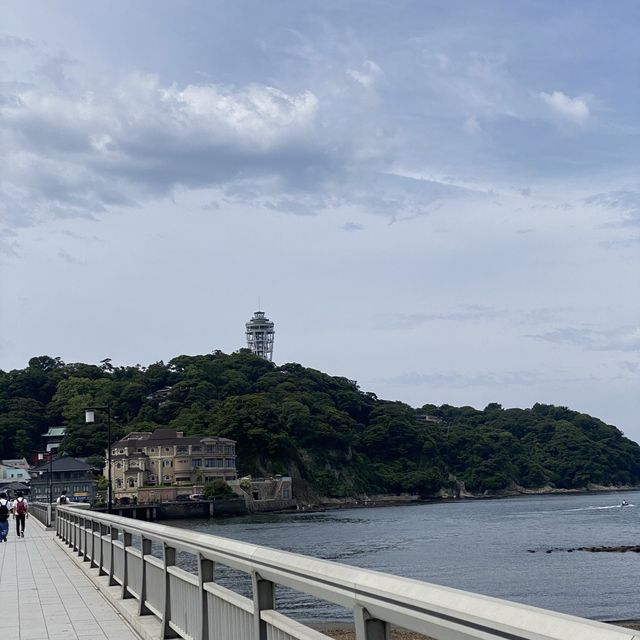 【江ノ島】絶景✨江ノ島からみる富士山
