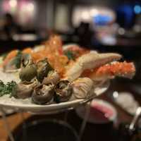 朗廷酒店Staycation ｜豐富海鮮餐與熟成牛扒