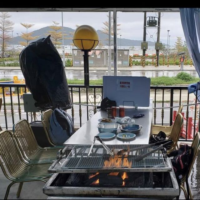 慶祝天氣凍既方法☺️☺️大尾督乾淨企理BBQ🍡🍢