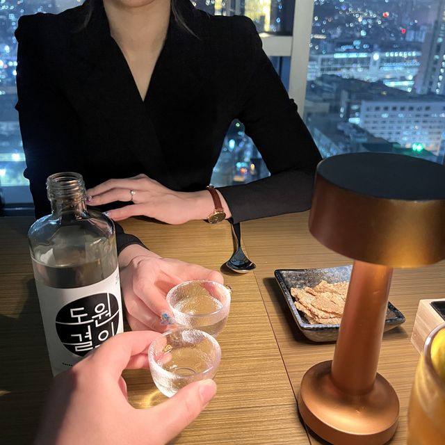 호텔에서 전통주 한잔