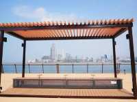 東岸海濱公園睇日落