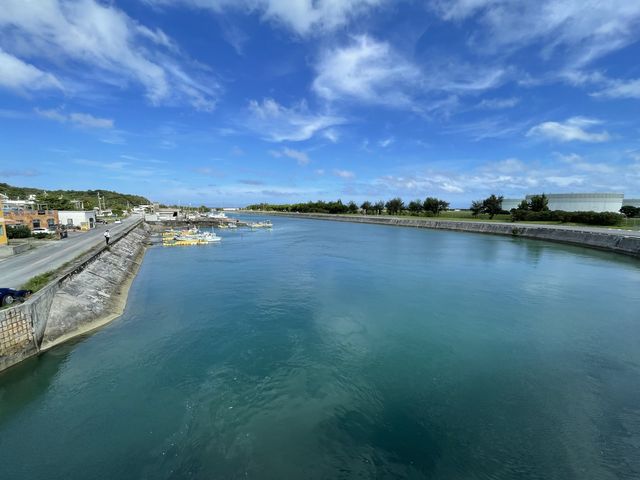 伊計島から浜比嘉島までドライブ
