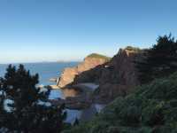 Hidden beach on Zhifu Island 